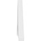Ekena Millwork Pitch Stanford Architectural Grade PVC Gable Pediment, 36"W x 7 1/2"H x 1"P (5/12) GPP036X008X100STA - alternate 4